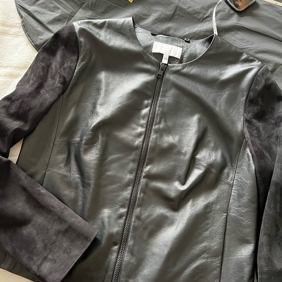 Escada Sport Lika Leather and Suede jacket - Picture 16 of 17